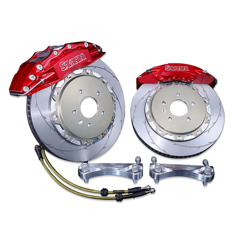SAVANINI Aluminum Anodizing 4/6 Piston Caliper Big Brake Kit for Volkswagen Polo (6R/621) 4pot 6pot Front Wheel