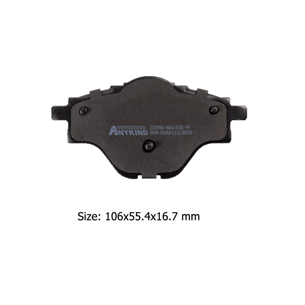 D2090-9325 Rear Brake Pads for Peugeot 3008/308 4C/408 5DR/508 R8/5008