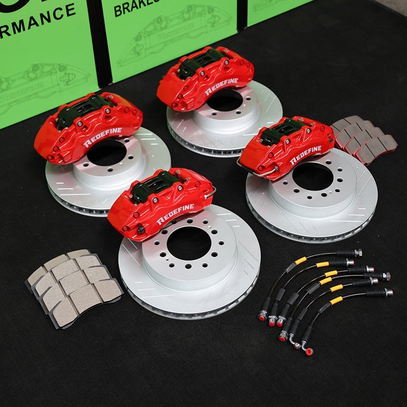 Custom Forged 4 Piston Rear Brake Caliper Big Brake Kit for Toyota Prado 4 Runner Fj Cruiser Lexus Gx