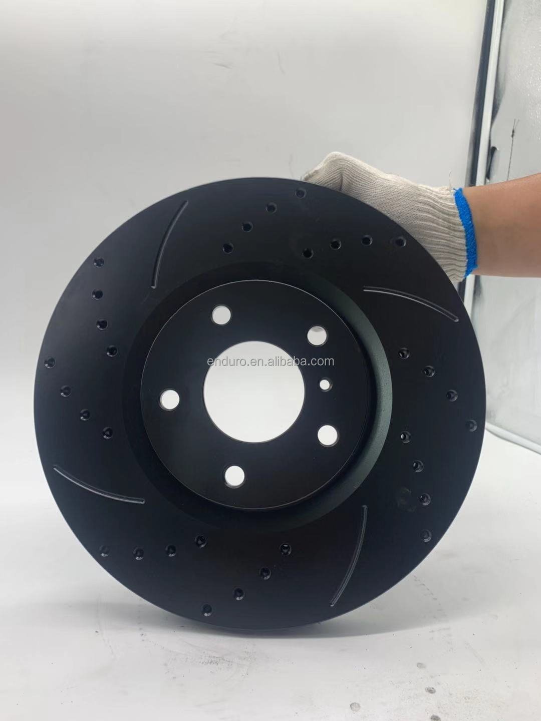 Front & Rear Brake Discs for Car Models A6 A7 A8 RS7 Iron Break Rotor Manufactured for Optimal Performance