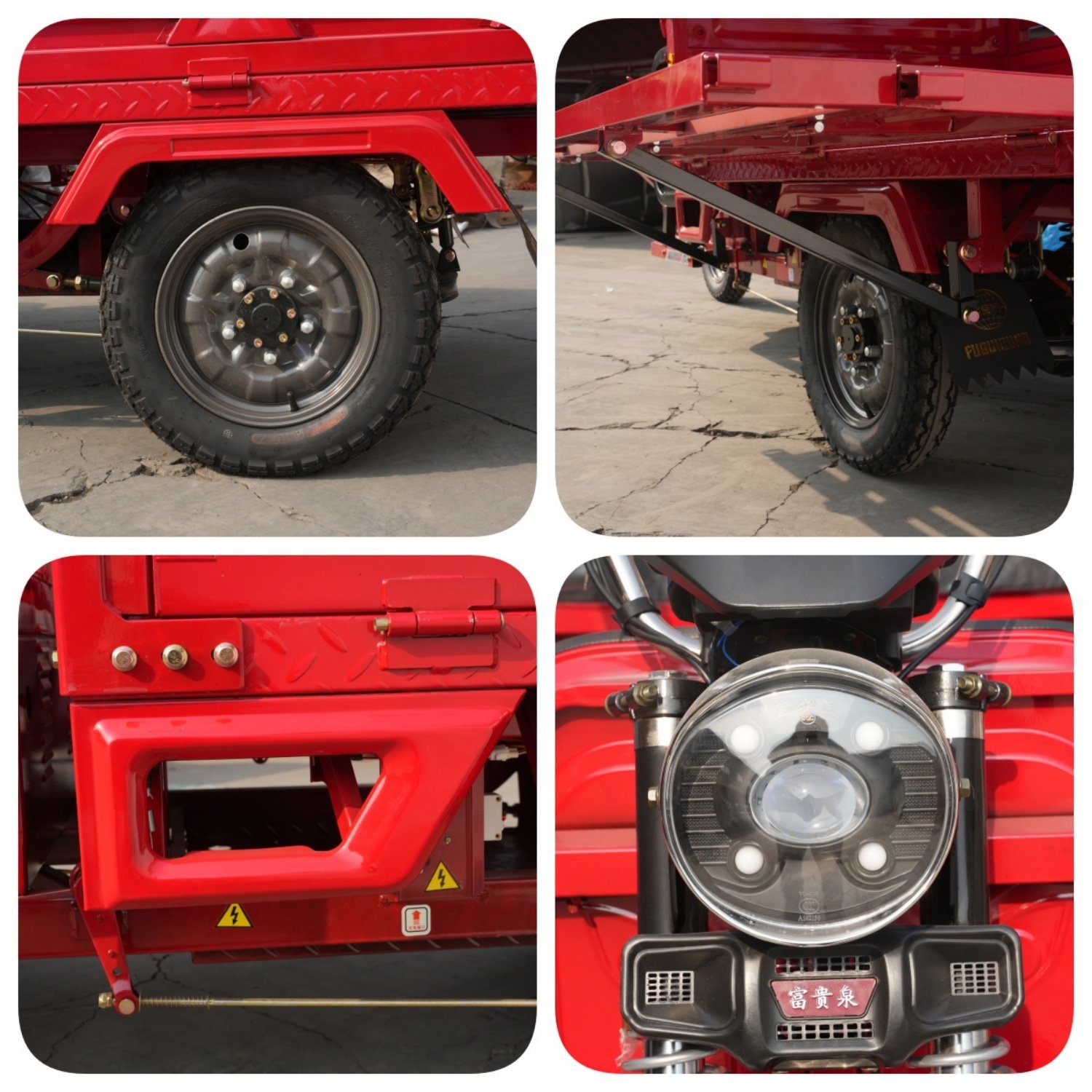 High Quality Electric Freight Tricycle With 1000W Motor, 3-Wheel Electric Motorcycle, Tricycle With Pedals