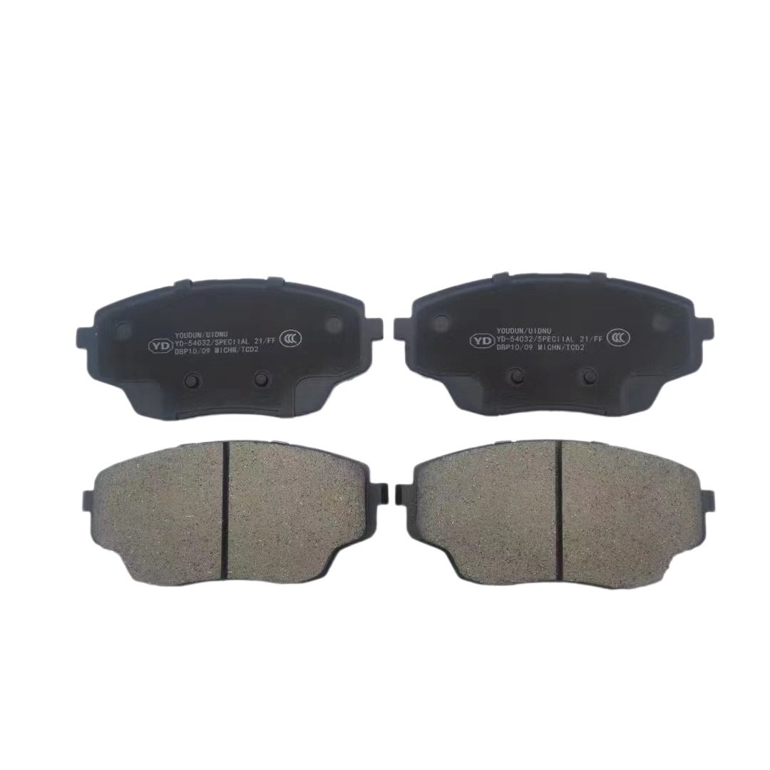 YD-54032 OEM Front Ceramic Brake Pad for CHANGAN CS55 PLUS 3501180-AW03 3501280-AW03 S203F260301-1300 S203F2603010800