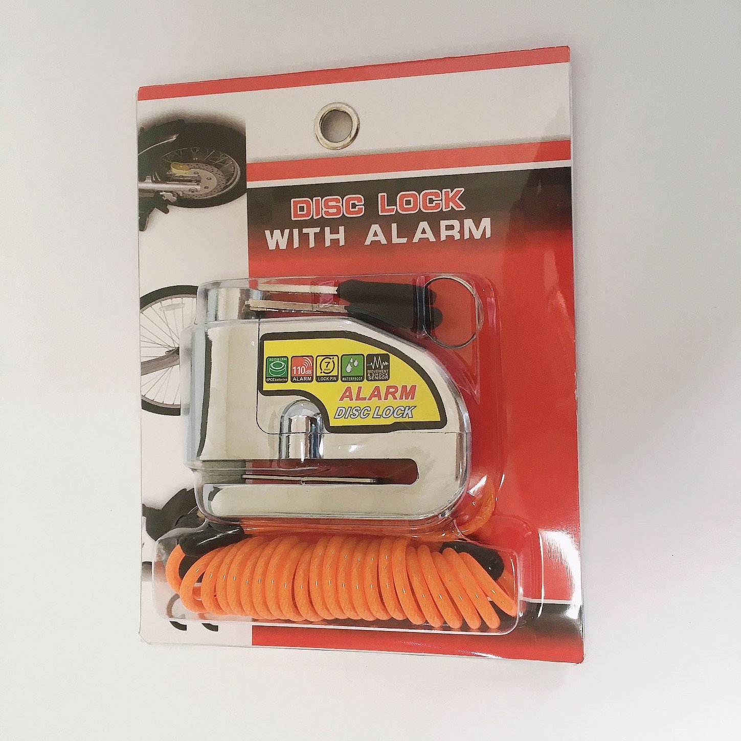 Chinese Manufacturer's Disc Brake Lock Alarm Lock Cylinders