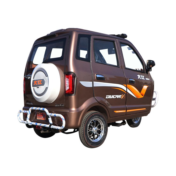 Closed Body Type High End 3 Wheel Car Adult 3 Wheel Passenger Tricycle Petrol Type