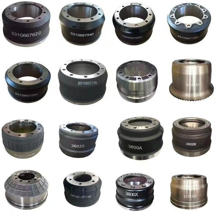 Rear Brake Drum for Toyota Hyundai Yutong Jac Mazda Pickup Drum Brakes