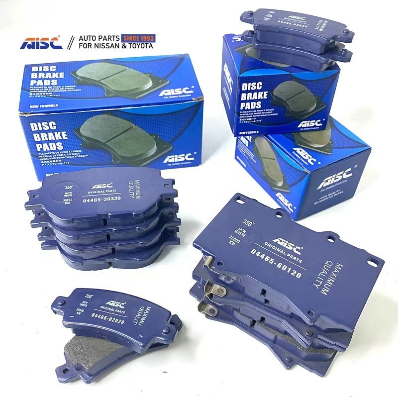 AISC Auto Parts Brake Pads for NISSAN TOYOTA Japanese Car Spare Parts