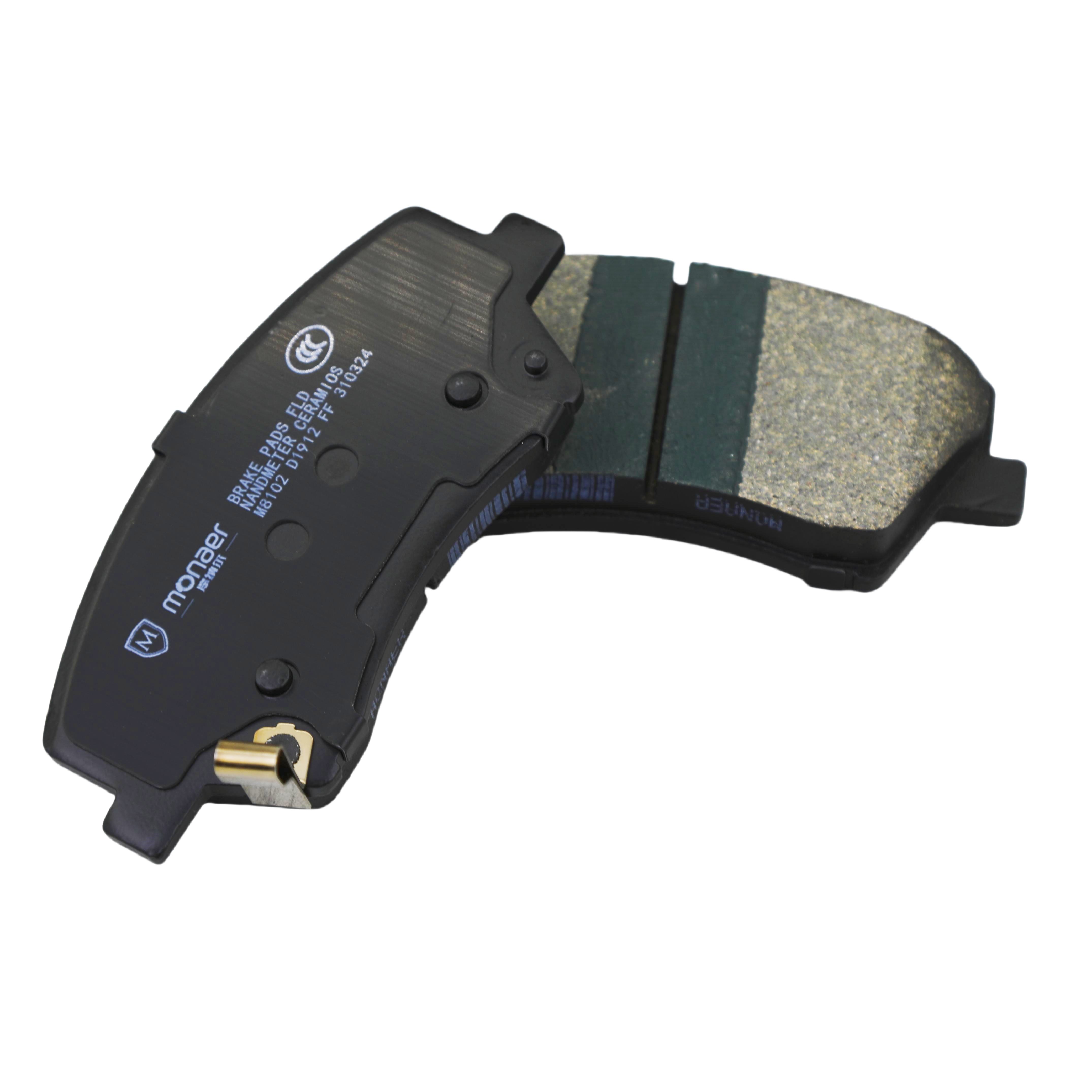 Monaer Brake Pads D1912 Ceramic Front Disc Brake Pad for Hyundai/Kia