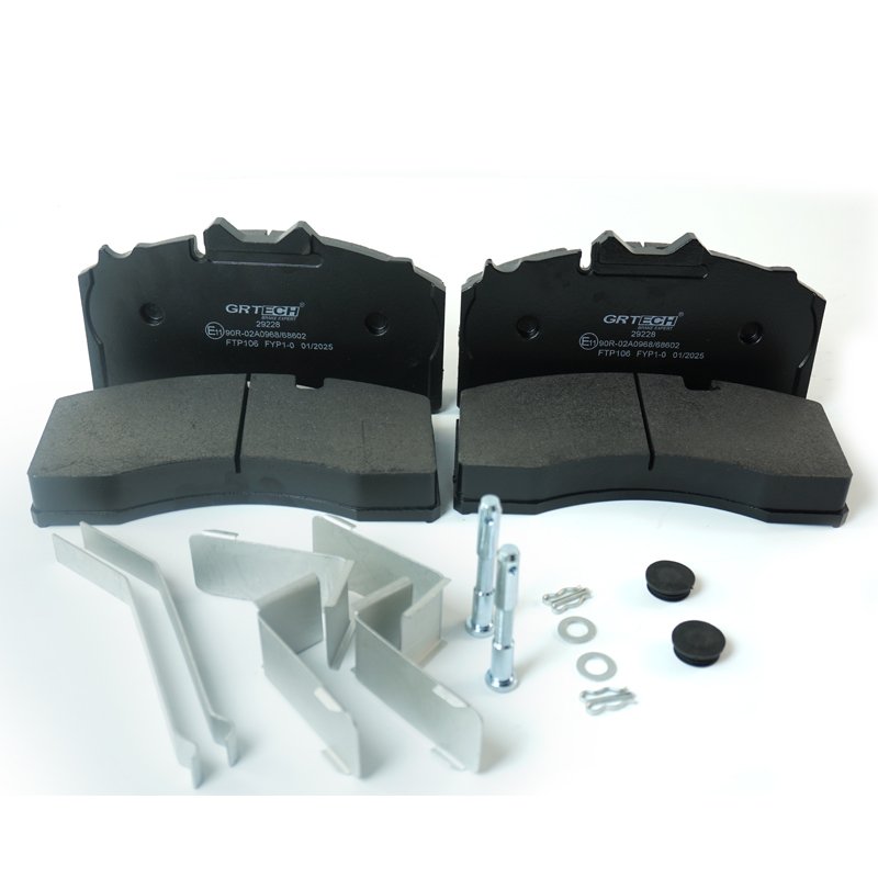 WVA 29228 Heavy Duty Truck Brake Pads New Condition Front and Rear Spare Parts for MAN Mercedes-Benz Trucks