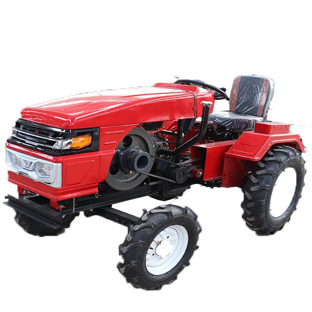 Chinese Famous Brand 2WD Farming Walking Tractor Mini Function Four Wheel Tractor
