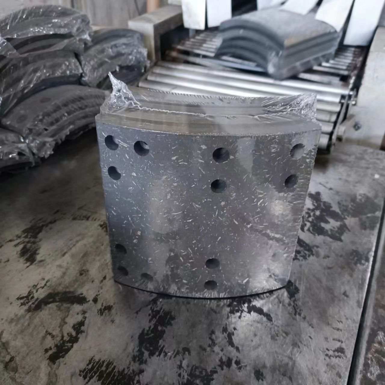 Best Seller Commercial Dump Heavy Truck Trailer Parts Drum Brake Shoe 4707 4515 4551 Brake Lining Only Sell Good Quality