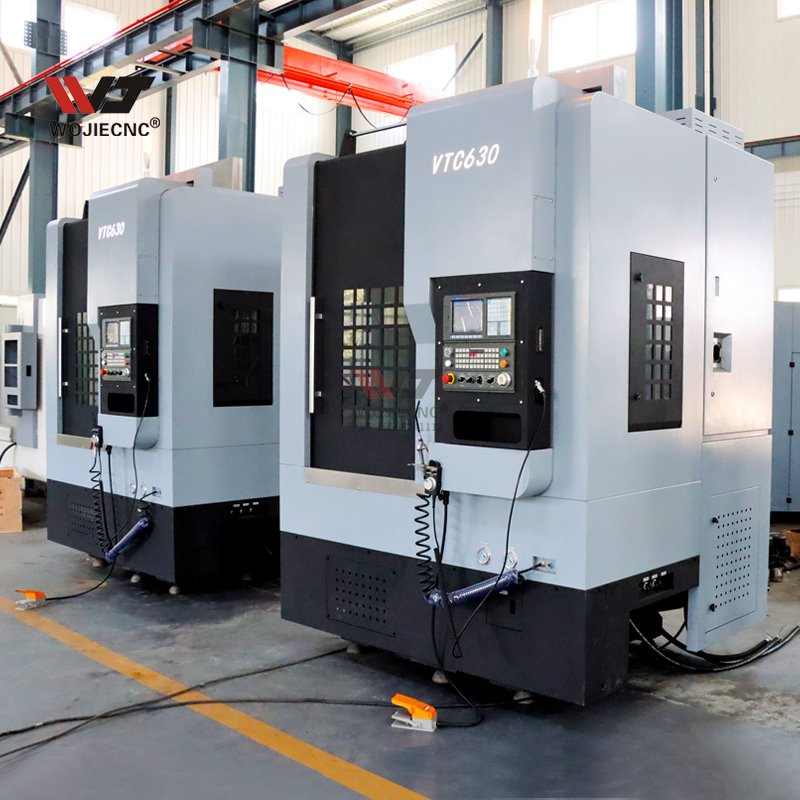 WOJIE CNC Vertical Lathe Manufacturer Brake Disc Brake Drum Vertical Lathe VTC630
