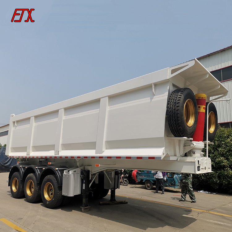 Dump Truck Semi-trailer 40-60t Dump Truck Semi-trailer Rollover Customized 80 Ton 3-axle 6-axle