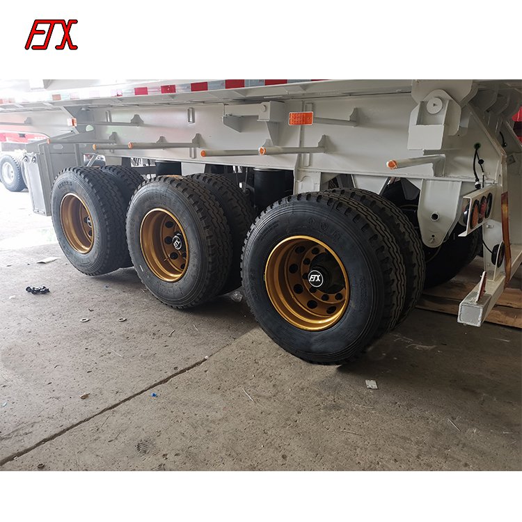 Dump Truck Semi-trailer 40-60t Dump Truck Semi-trailer Rollover Customized 80 Ton 3-axle 6-axle