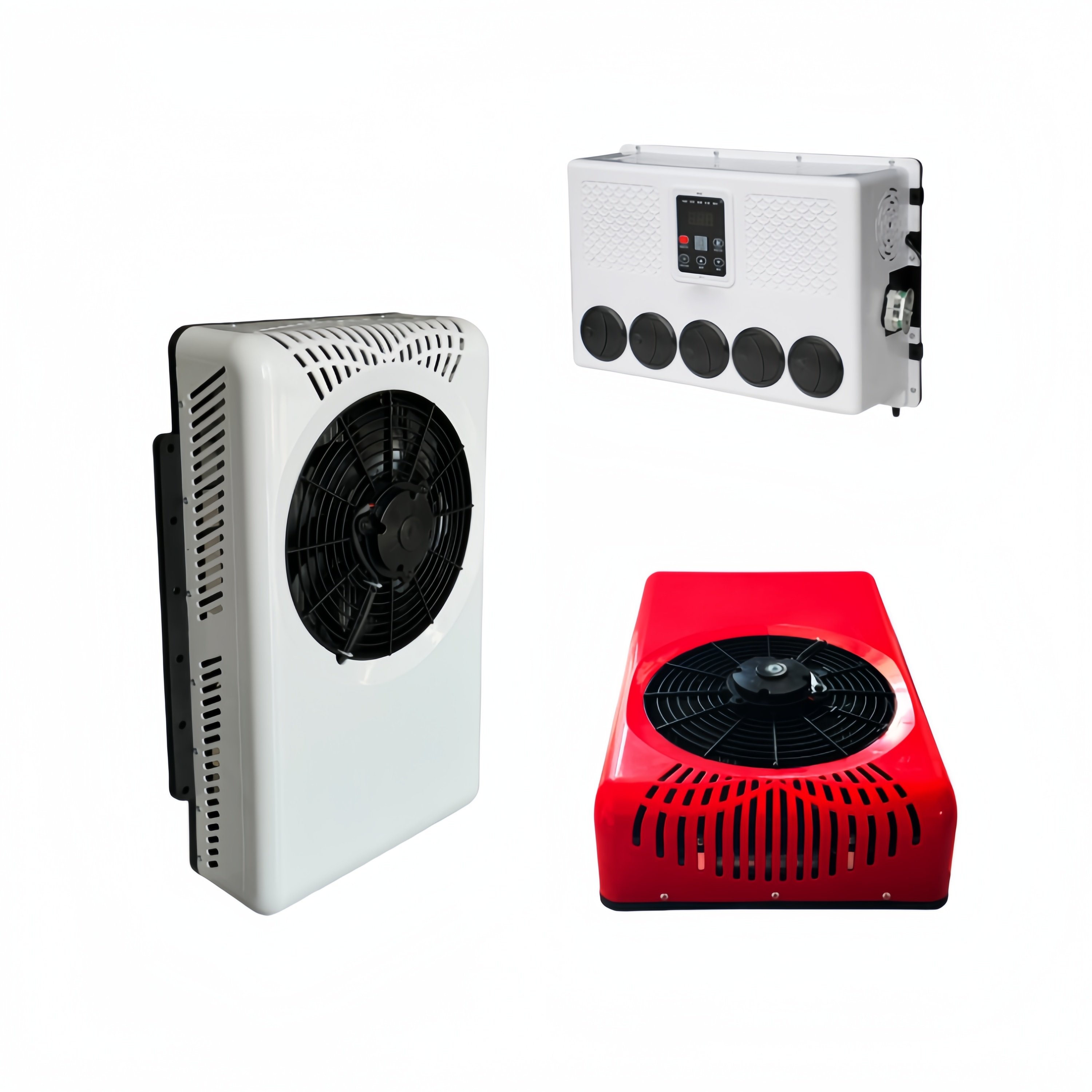 RGFROST Car air Conditioner 12v Parking Cooler Car Splitter 12 Volt Car Electric Portable 12v/24v Dc Universal air Conditioner