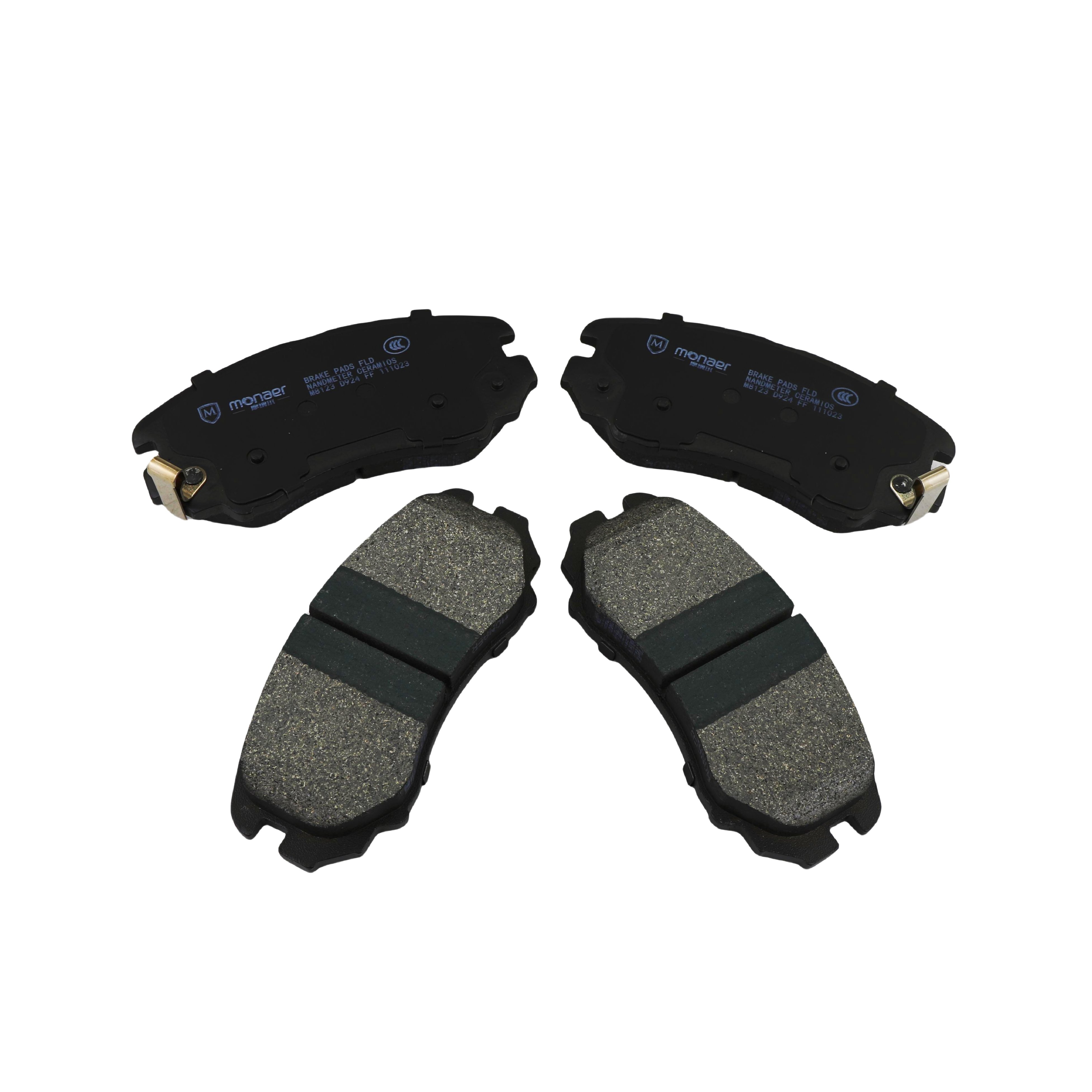 SP2556 SP1202 Brake Systems Manufacturer Auto Car Parts Spare Ceramic Disc Front Brake Pads D924 for Hyundai KIA