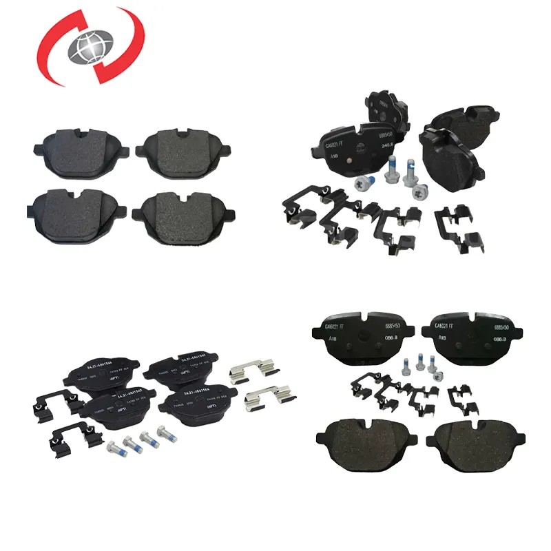 Customized Professional Auto Brake Systems Ceramic Pad Brake Rear Axle Brake Pad Set for B MW 34216885451