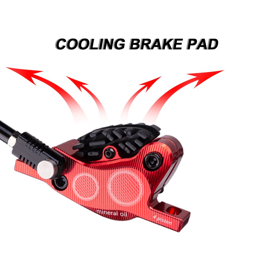 MTB Bike Resin Metal Ceramic Cooling Fin Ice Tech Bicycle Hydraulic Disc Brake Pads Oil Brake Calipers SLX XT XTR M8000 M9000