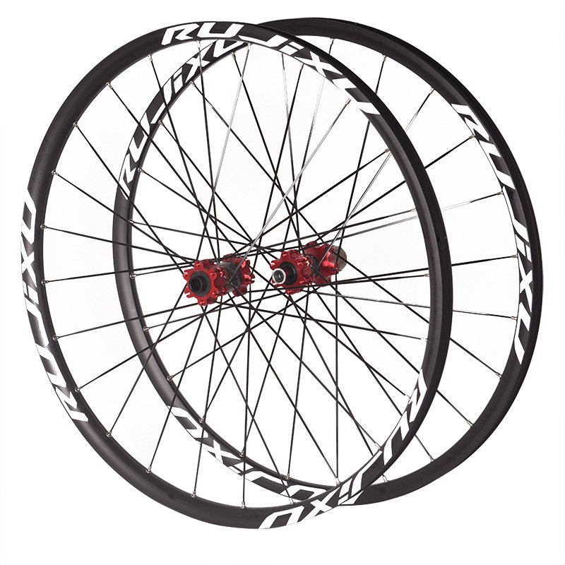 Mountain Bike Disc Brake Wheelset 26'' 27.5'' 29'' MTB Wheels with 29 Thru Axle/QR for Bicycle Use