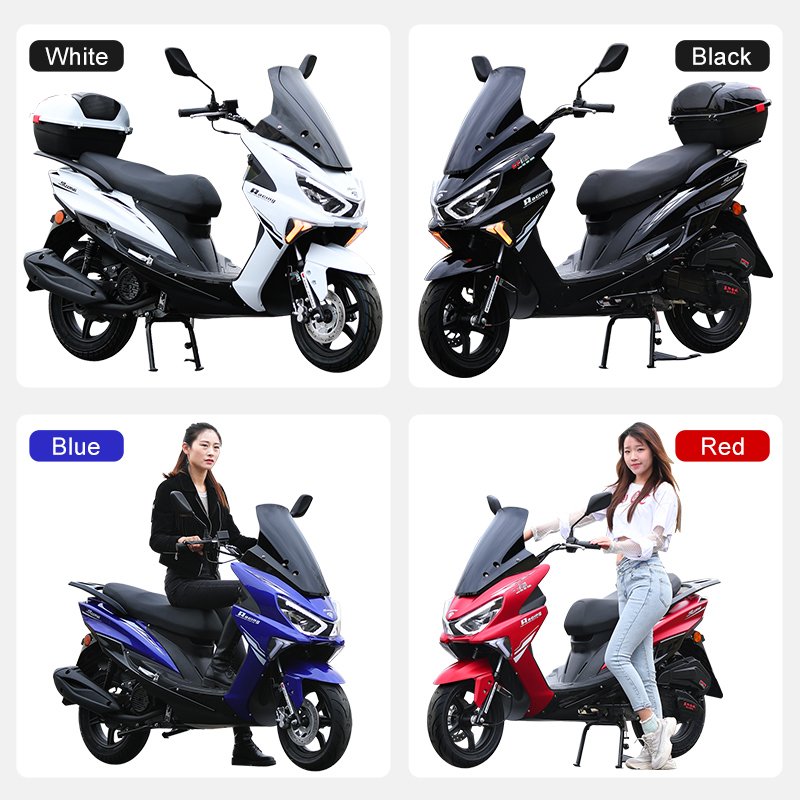 2024 High Quality Cheap 150cc CKD SKD Electric Scooter Electric Motorcycles Electric Bike Scooter for Adults