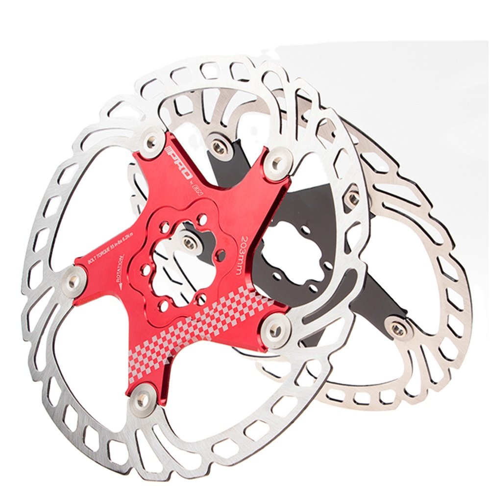 Stainless Steel Non-slip Disc Brake Lever Lock for Road Bicycles Mountain Bike 140mm 160mm 180mm 203mm Rotor Brake Discs