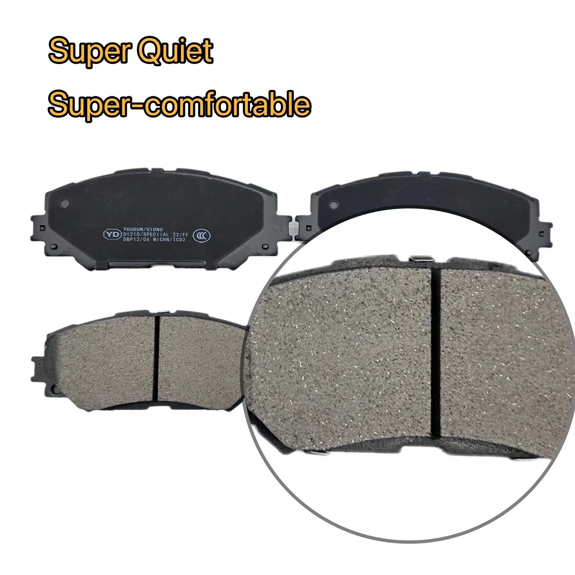YD-37013 ODM OEM B013148 B020397 Front Premium Ceramic Brake Pads for DONGFENG Shengshen Yixuan/A30