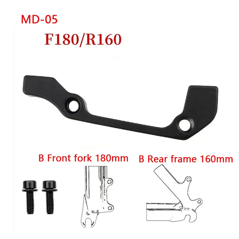 Bike Ultralight Bracket 140mm 160mm 180mm 203mm Bicycle Disc Brake Caliper Mount Adapter for Bicycle Spare Parts