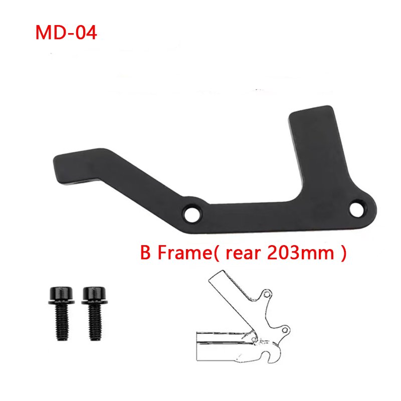 Bike Ultralight Bracket 140mm 160mm 180mm 203mm Bicycle Disc Brake Caliper Mount Adapter for Bicycle Spare Parts