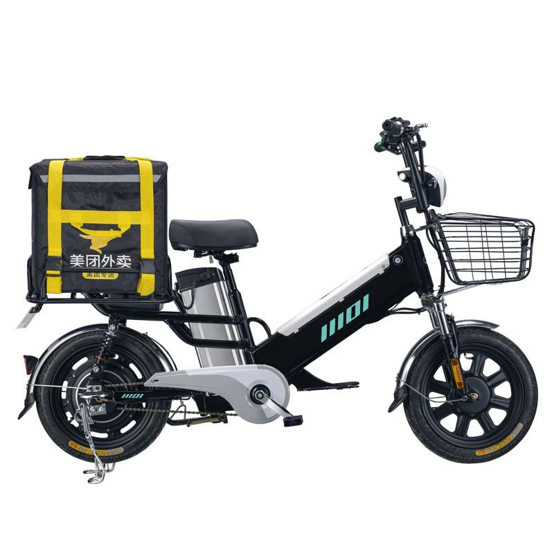 350W 500W City Bicycle Carrier Hybrid Bike With Two Battery Cargo Bike for Carrier