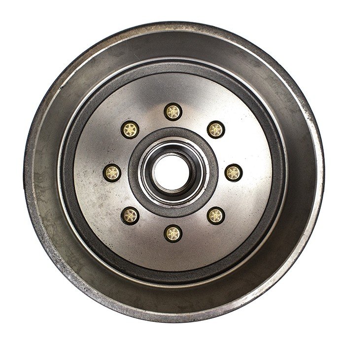 Hot Selling Trends Commercial Camper Trailer Parts & Accessories 8000Lbs 12.25" 8 Bolt 6.5" Pcd Brake Drums Bearing Kit