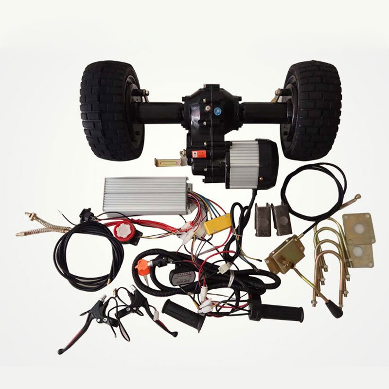 Customization Electric Drum Brake Tricycle Transaxle Completely Kit Trolley Rear Axles Kit