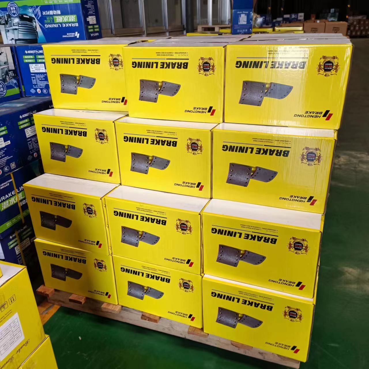 Shandong Hengtong Supply Non-Asbestos Quality Brake Lining 19094 BC37 for BPW200 Brake Shoe Truck