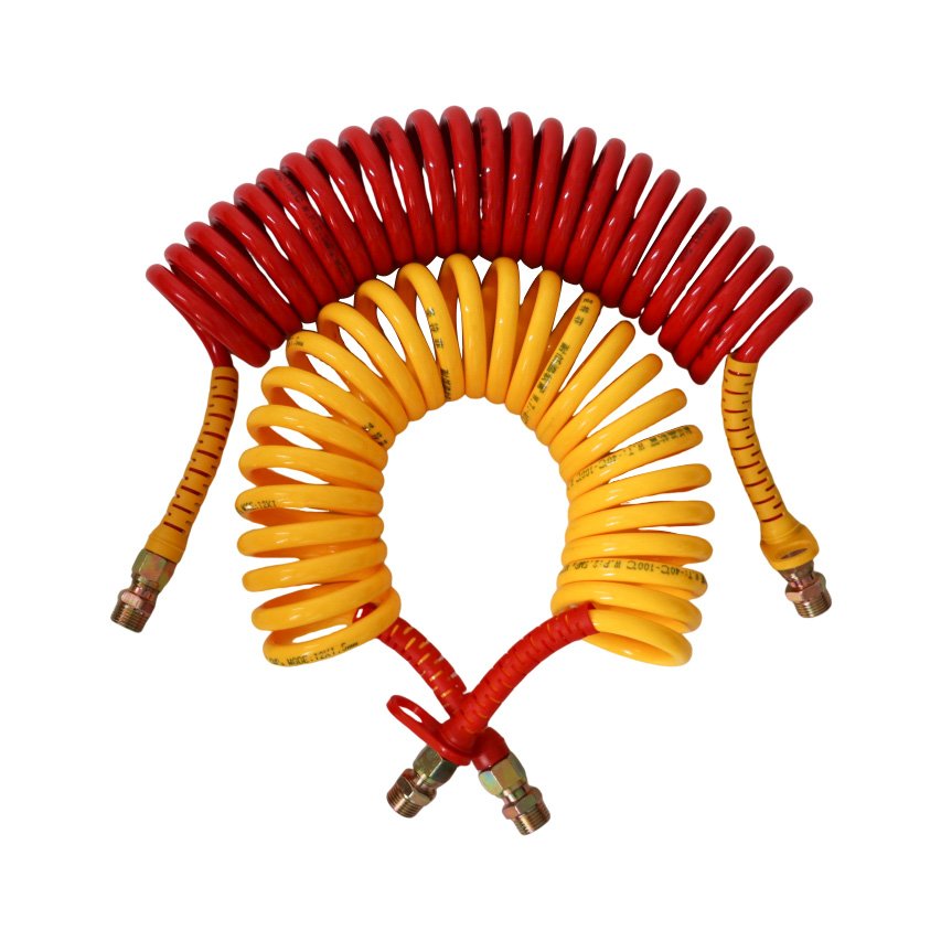 China Popular Best Sale Auto Pneumatic Truck Trailer air Brake Coil PA PU Hose air Pipe