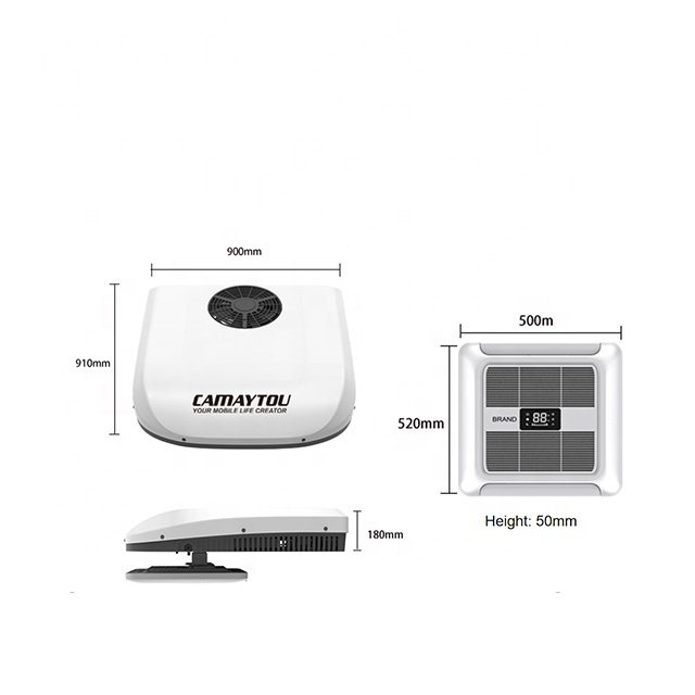 12v 12 Volt Rv Marine Auto air Conditioner for Boat air Conditioning 12v 24v 48v air Conditioners