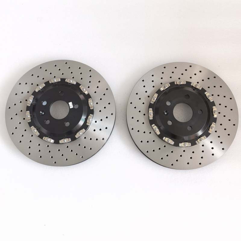 Jekit 400x28mm Brake Disc Drilled 35mm Height Hub 5x112 and 68mm Floating Hardware