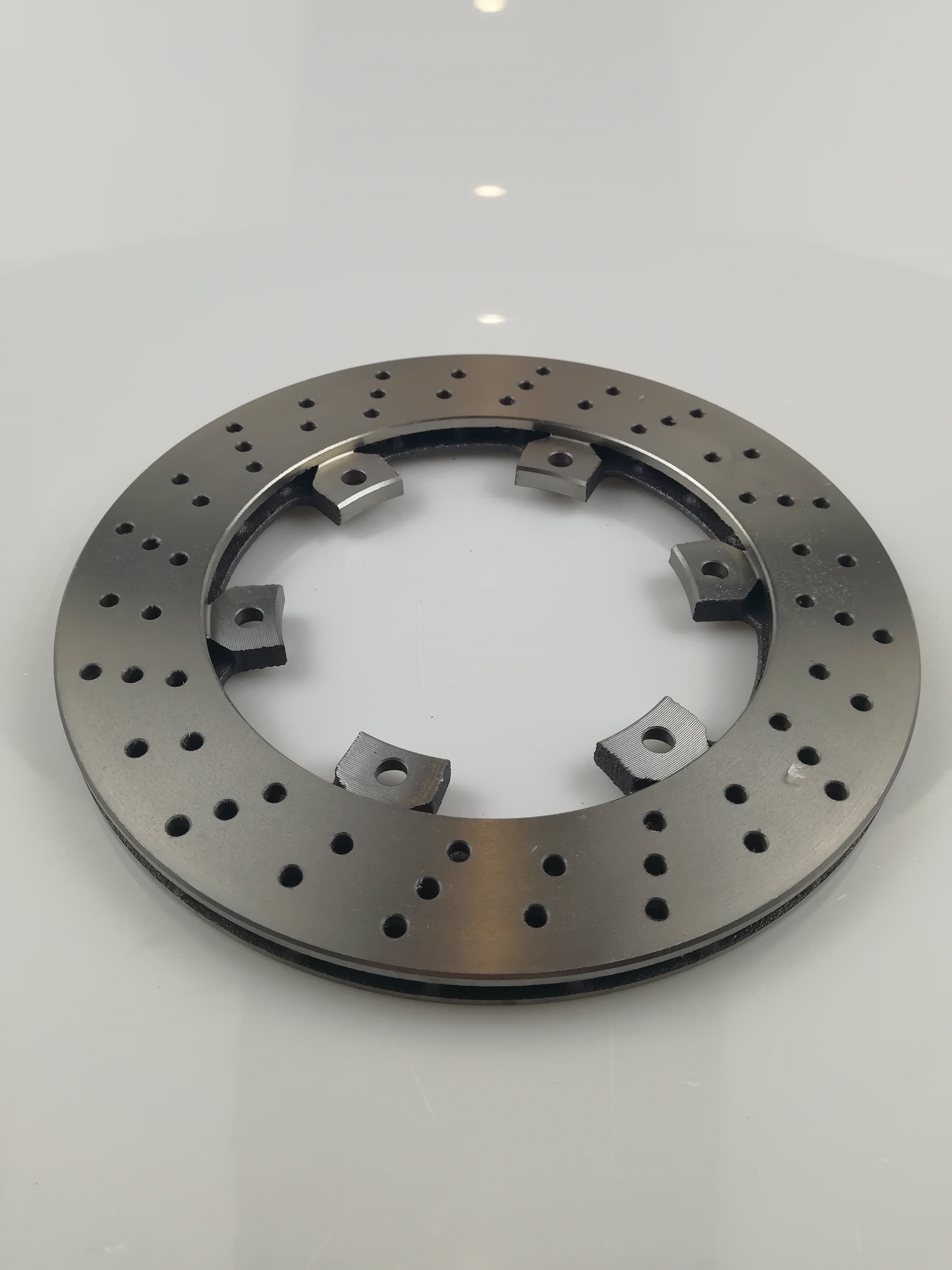Ventilate Brake Disc with Carrier for Kart