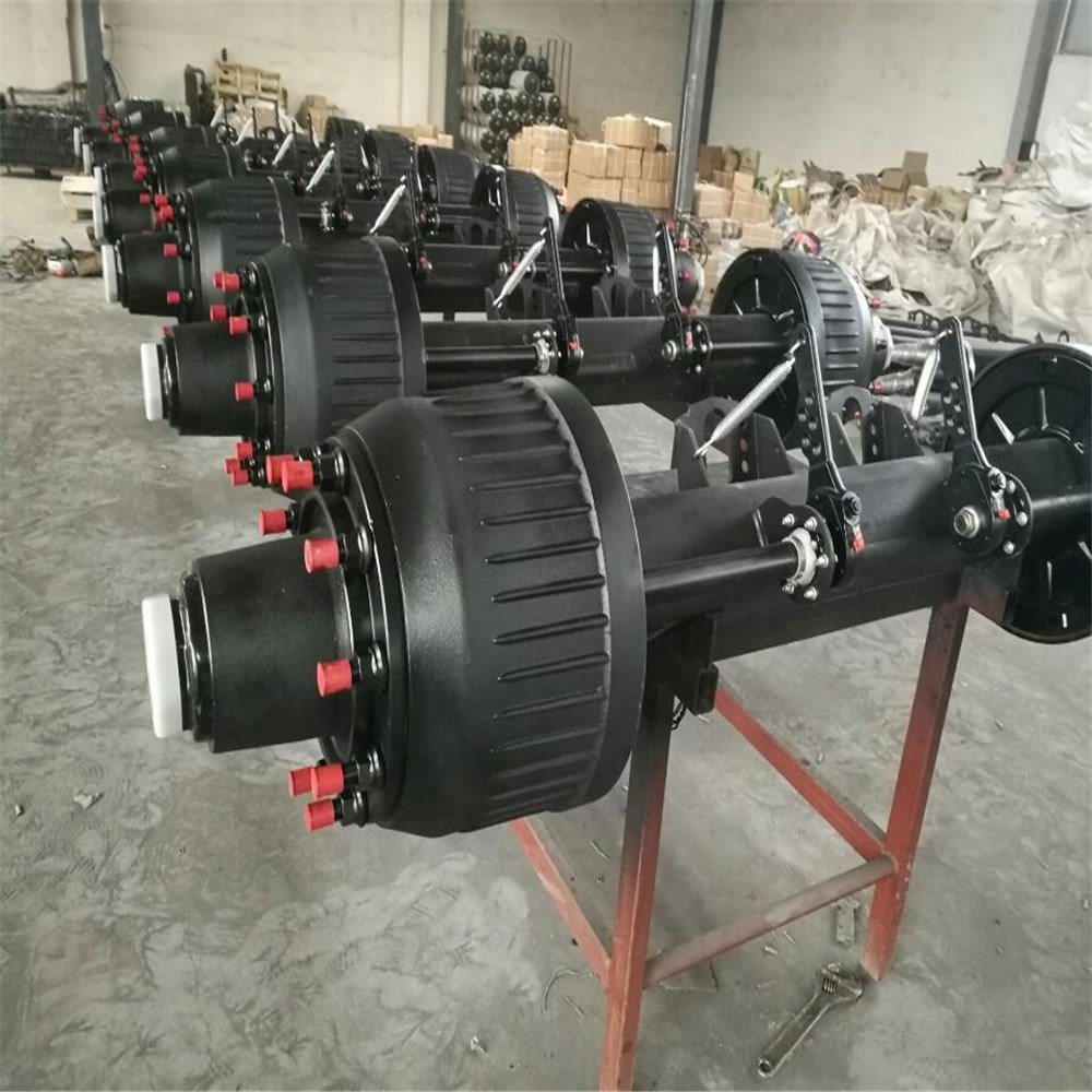 Jasmine Low Price High Quality B12T/14T/16T German Type Heavy Duty Trailer Axles for Sale