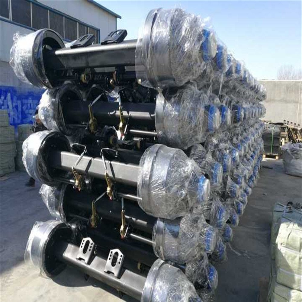 Jasmine Low Price High Quality B12T/14T/16T German Type Heavy Duty Trailer Axles for Sale