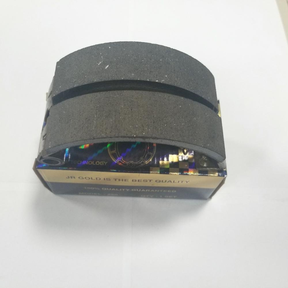 High Quality Electric Rickshaw 160mm Brkae Shoes JR GOLD Brand