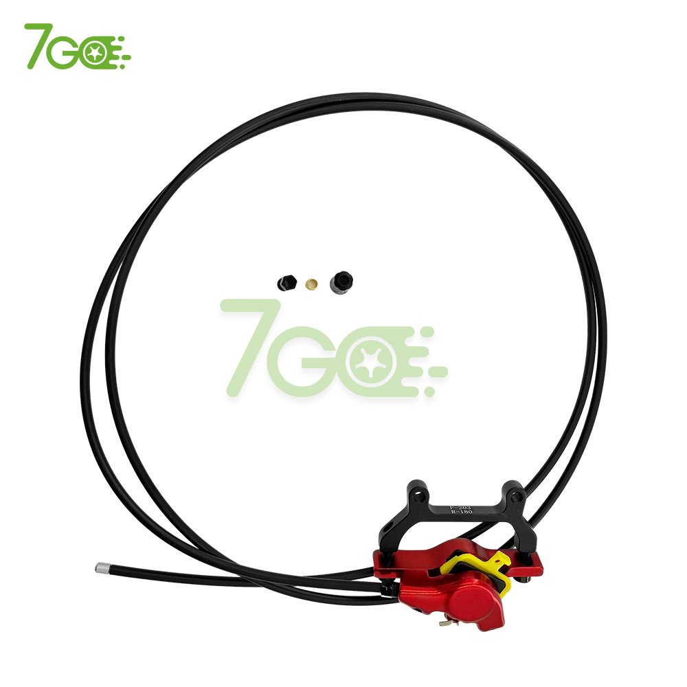 E-Bike Scooter Brake Hydraulic Disc Cut Off Power Brake 2 Pin SM Plug Split Type DIY Hydraulic Brakes for Mountain Bike Bicycle