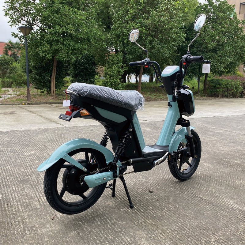 China Cheap Electric Moped Scooter with Pedals
