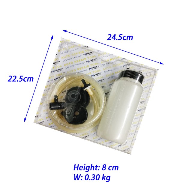 TAIWAN CALIBRE One Man Pressure Brake Fluid Bleeder Brake Bleeding Kit, Power Bleeding