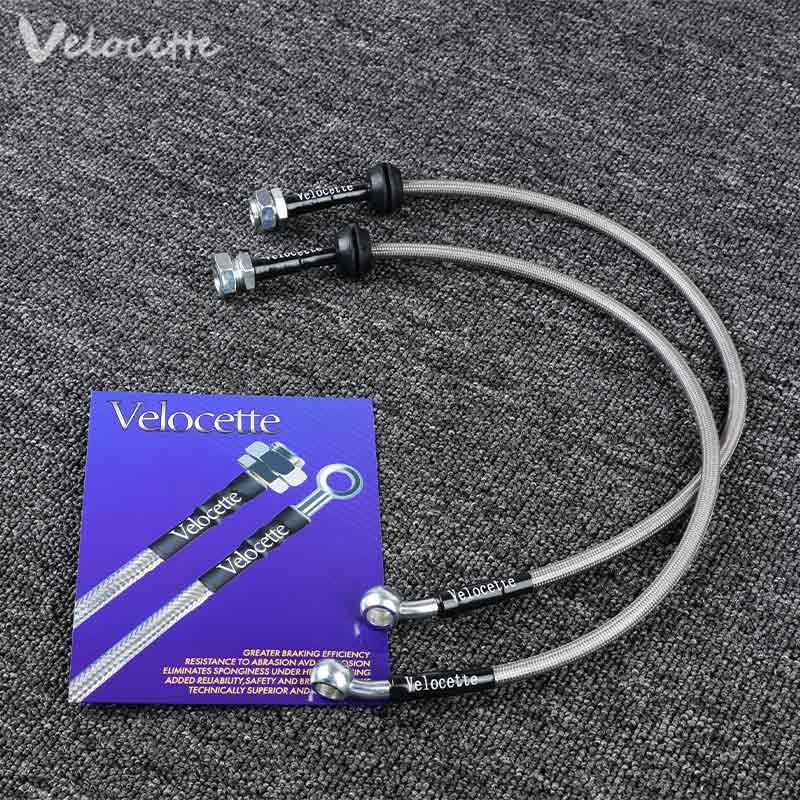 Braided Hydraulic Brake Hose Pipe Stainless Steel Modified Steel New 45cm for Accord Camry Corolla BMW 3 Oil Pipe Universal