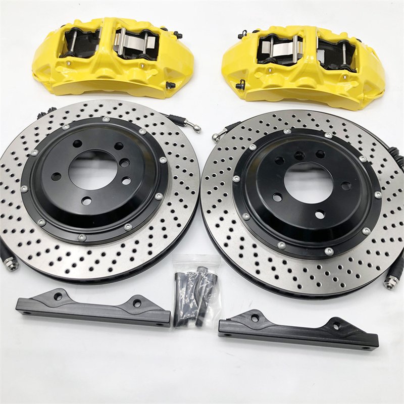 GT6 High Quality 6 Pot Brake Caliper for Golf 7 gti Golf Mk5 Mk6 Mk7 Mk8 gti audi Tt Mk2 lexus Is350 Mazda bmw E92 M3