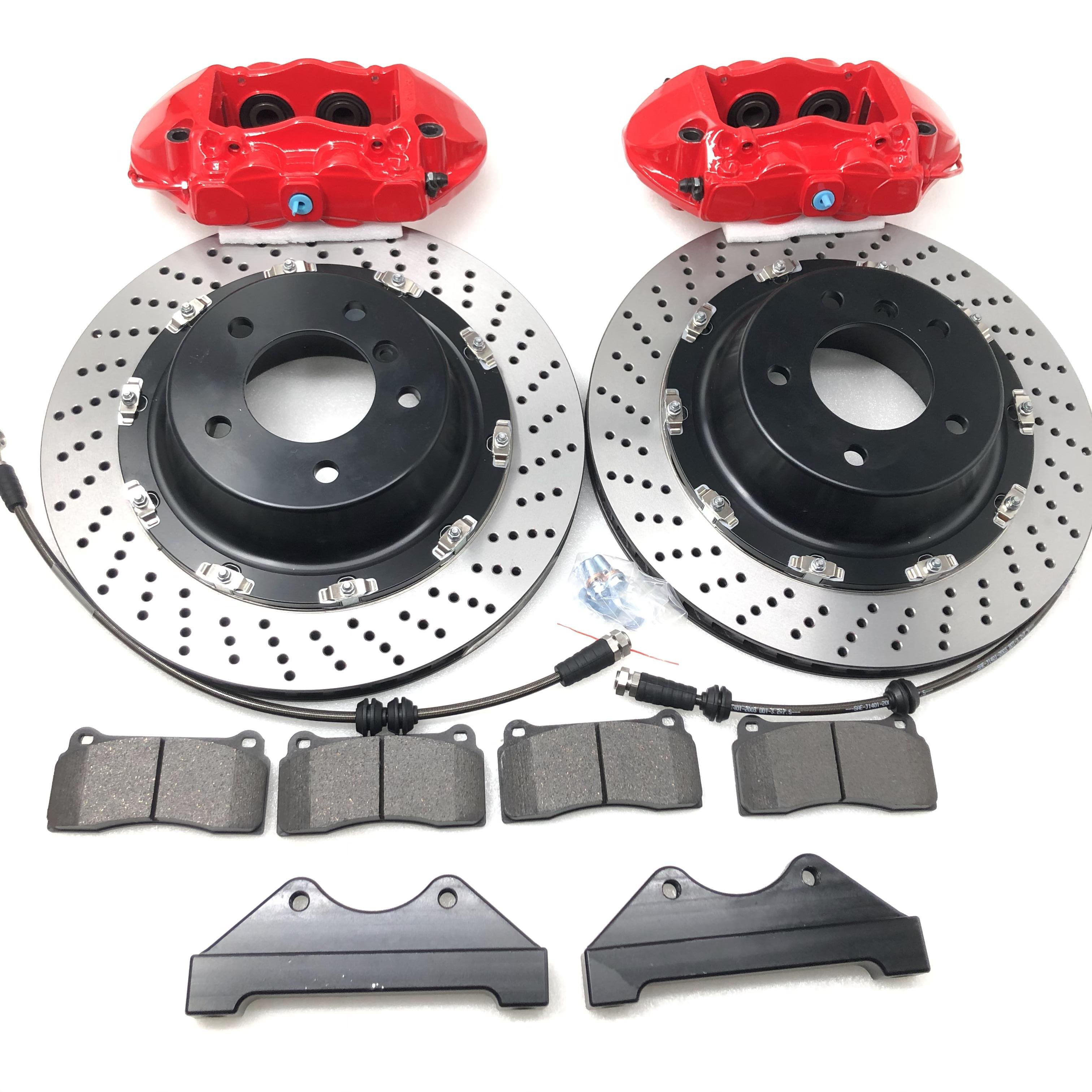 GT6 High Quality 6 Pot Brake Caliper for Golf 7 gti Golf Mk5 Mk6 Mk7 Mk8 gti audi Tt Mk2 lexus Is350 Mazda bmw E92 M3