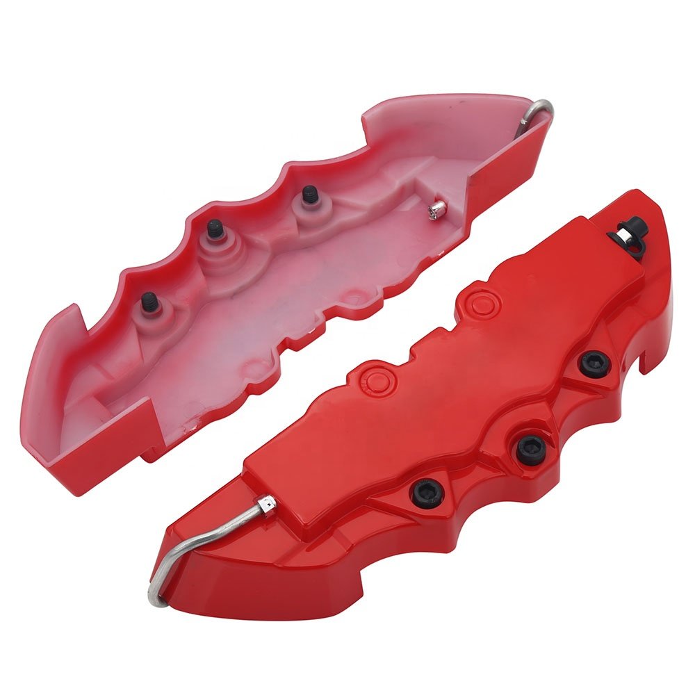 Front Rear 3D Disc Racing Brake Caliper Covers Parts