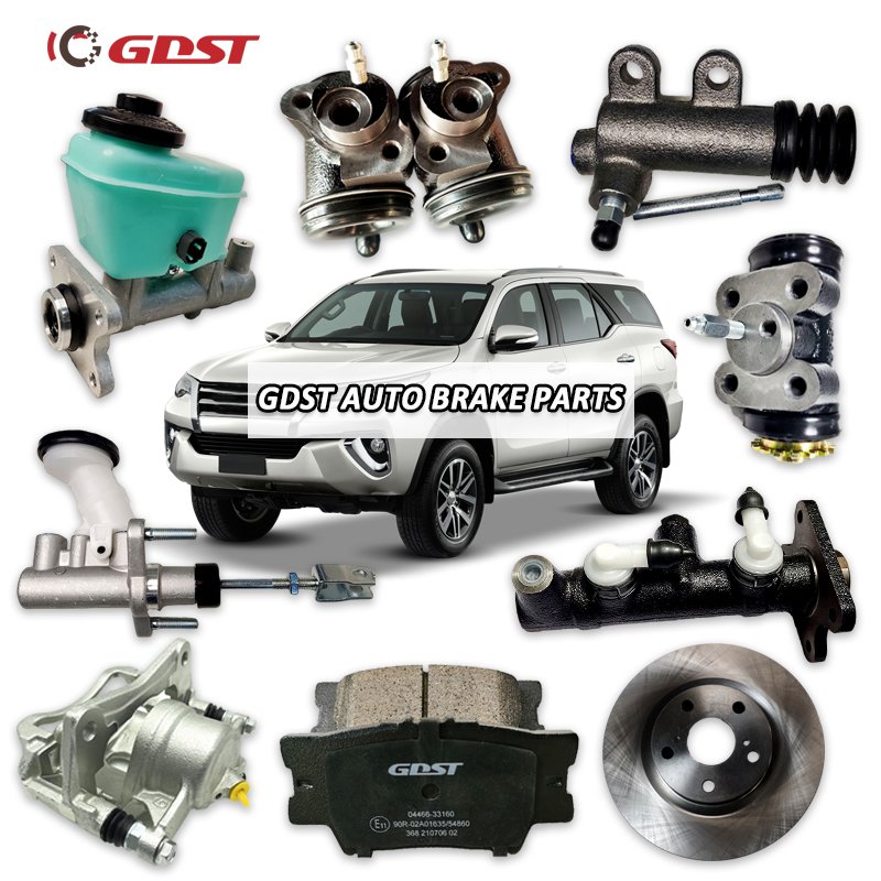 GDST Hot Selling Factory OEM Semi-Metallic Car Rear Front Brake Shoe for Hyundai KIA Mazda Mitsubizhi Isuzu Hino Toyota