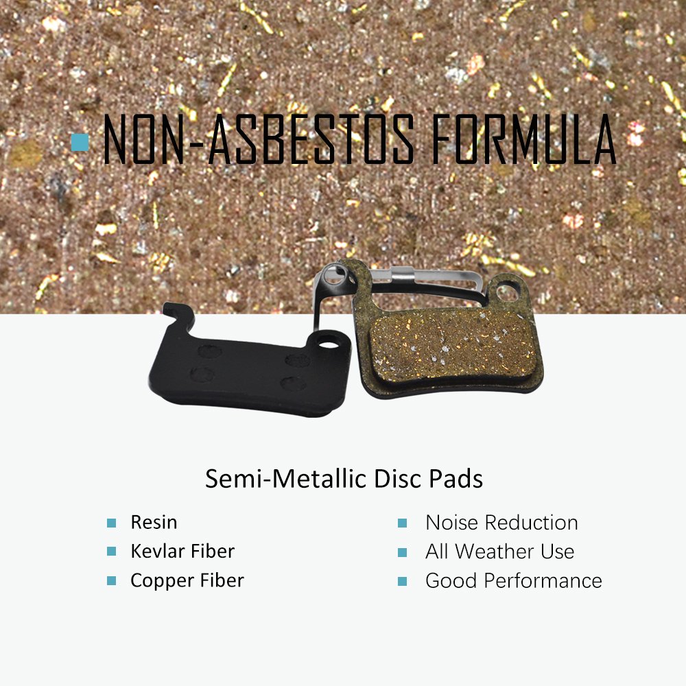 30 Pairs Customization Bicycle Disc Brake Pads High-Quality Resin Brake Pads for SHIMANO AVID HAYES and Other Bike Brake Pads