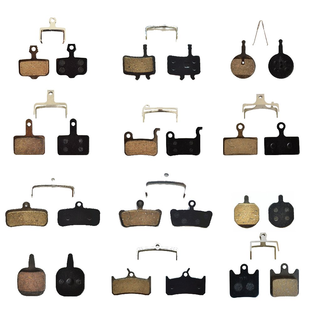 30 Pairs Customization Bicycle Disc Brake Pads High-Quality Resin Brake Pads for SHIMANO AVID HAYES and Other Bike Brake Pads