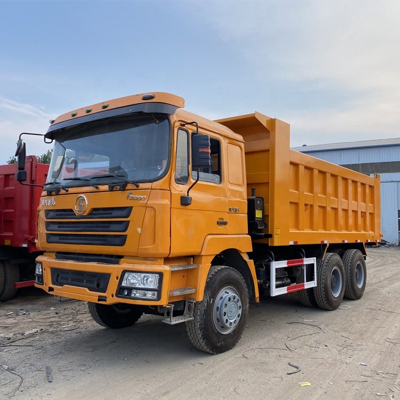 Second Hand Shacman Dump Truck 6x4 10 Wheels Tipper Truck