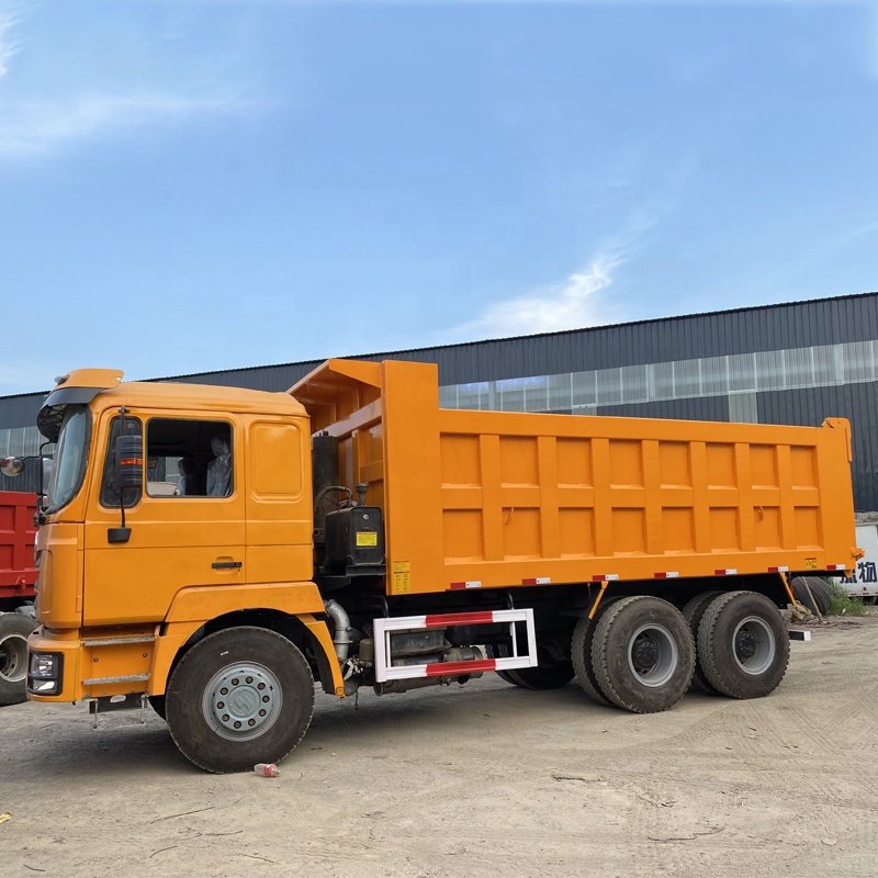 Second Hand Shacman Dump Truck 6x4 10 Wheels Tipper Truck